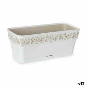 Blomlda Stefanplast Gaia Vit Plast 13,3 x 12,3 x 29,3 cm (12 an