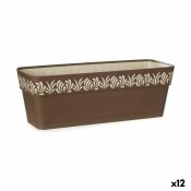 Blomlda Stefanplast Gaia Brun Plast 18 x 17 x 49,5 cm (12 antal