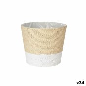 Kruka Ibergarden 86434 Vit Snre Plast 19,5 x 17,5 x 19,5 cm 19,