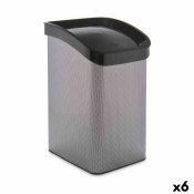 Papperskorg Berilo D085-2 Mrkgr Plast 12 L Tipplastbil (6 anta