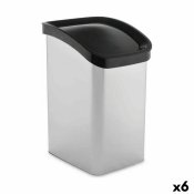 Papperskorg Berilo D093-1 Silvrig Plast 23 L Tipplastbil (6 anta