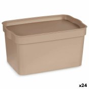 Frvaringslda med lock Kipit TP592-3 Beige Plast 2,3 L 13,5 x 1