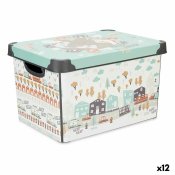 Frvaringslda med lock Kipit STYLE BOX-17L-6 Plast Vg 17 L 27,