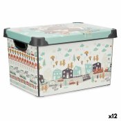 Frvaringslda med lock Kipit STYLE BOX-22L-6 Plast Vg 22 L 29,