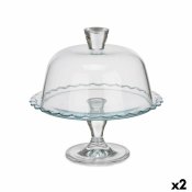Lunchlda Pasabahce Transparent Glas 26 x 26 x 26 cm (2 antal)