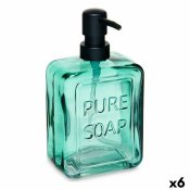Tvldispenser Berilo Pure Soap Grn Glas 570 ml 10 x 18 x 6 cm (