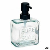 Tvldispenser Berilo Pure Soap Transparent Glas Plast 250 ml 9 x