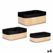 Organiserare Berilo BA1317-438 Bambu 31 x 12 x 21 cm Set