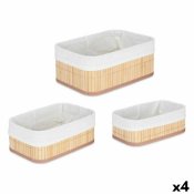 Set med stapelbara frvaringsldor Kipit BA1317-437 31 x 12 x 21