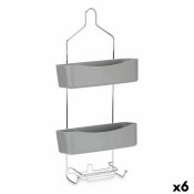 Badrumshyllor Berilo W7072 - 383 Gr Metall Plast 28 x 60 x 14 c