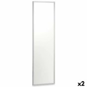 Vggspegel 82710 Silvrig 40 x 142,5 x 3 cm Rektangulr (2 antal)