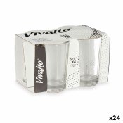 Glas Vivalto RYG2047 Transparent Glas 140 ml Kaffe/ Caf (24 ant