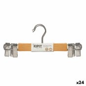 Kldhngarset Kipit 29100196 Brun Silvrig Tr Metall 28,5 x 2,5