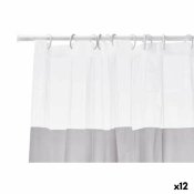 Duschdraperi Berilo 214 Gr Transparent Plast PEVA 180 x 180 cm