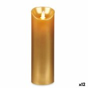 LED Ljus Acorde L-Y8025-YBH-O Gyllene 8 x 8 x 25 cm (12 antal)
