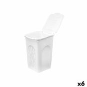 Tvttkorg Stefanplast Vit Plast 50 L 37 x 56 x 39 cm (6 antal)