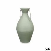 Vas 22 x 43 x 22 cm Grn Stl (4 antal)