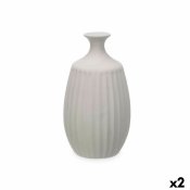 Vas Gr Keramik 21 x 39 x 21 cm (2 antal) Rnder