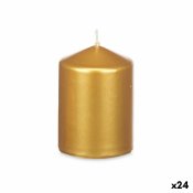 Ljus Acorde 92534 Gyllene 7 x 10 x 7 cm (24 antal)