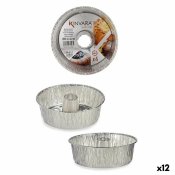Set med Formar fr Bakverk Kinvara 30286C Silvrig Aluminium 19,5