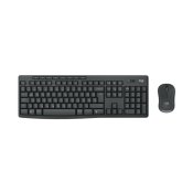 Tangentbord och Mus Logitech MK370 Grafit Qwerty portugisiska