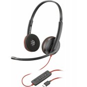 Hrlurar med Mikrofon Poly 8X228A6 Svart Rd