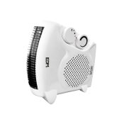 Vrmeelement EDM 07205 Vit 1000 - 2000 W Kompakt