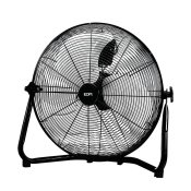 Golvflkt EDM industriell  50 x 58 cm Svart 130 W