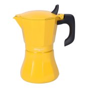 Italiensk Kaffepanna Oroley Petra Senap Aluminium 9 Koppar