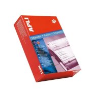 Etiketter till Skrivare Apli 101,6 x 23,3 mm Vit 500 Blad