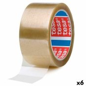 Sj�lvh�ftande band TESA 132 m Transparent Multicolour (6 antal)