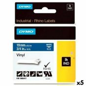 Laminerat Band till Etikettskrivare Dymo Rhino 19 mm x 5,5 m Bl