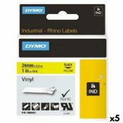 Laminerat Band till Etikettskrivare Rhino Dymo ID1-24 24 x 5,5 m