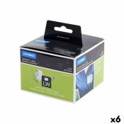 Etiketter till Skrivare Dymo LW11356 89 x 41 mm Vit (6 antal)
