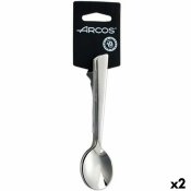 Kaffeskedar Arcos Toscana Silvrig Rostfritt stl (2 antal)