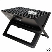 Brbar Grill Aktive Svart Stl Jrn 45 x 30 x 29 cm