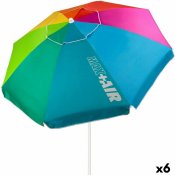 Paraply Aktive Multicolour 200 x 200 x 200 cm 200 x 203 x 200 cm