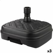 Parasollfot Aktive Antracitgr Plast 56 x 40 x 56 cm (3 antal)