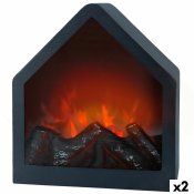 Dekorativ och elektrisk ppen spis fr vgg Ambients 20 x 23 x 1