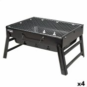 Brbar Grill Aktive Rektangulr Svart Stl 40 x 20 x 28 cm