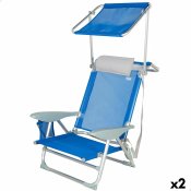 Strandstol Aktive Bl 47 x 67 x 43 cm (2 antal)