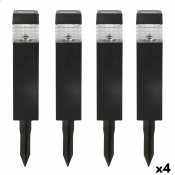 Uppsttning med solcellsstav Aktive 4 Delar Plast 6 x 39,5 x 6 c