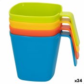 Glasset Aktive Multicolour 390 ml Picknick 24 antal 4 Delar