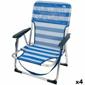 Strandstol Aktive Hopfllbar Bl 44 x 72 x 35 cm (4 antal)