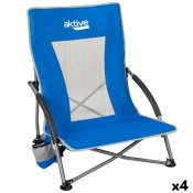 Strandstol Aktive Bl 50 x 67 x 51 cm (4 antal)