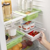 Justerbar kylskpsorganisation Friwer InnovaGoods 2 antal