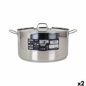 Kastrull med lock Quttin  34 x 18 cm (2 antal)