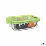 Lunchlda Quttin Grn Rektangulr 375 ml 17 x 11 x 5 cm (12 anta