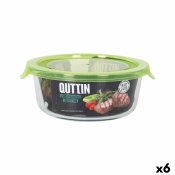 Lunchlda Quttin Grn 650 ml 15 x 15 x 6,5 cm (6 antal)