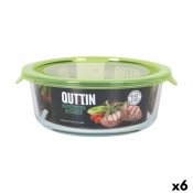 Lunchlda Quttin Grn 900 ml 19 x 18 x 7 cm (6 antal)